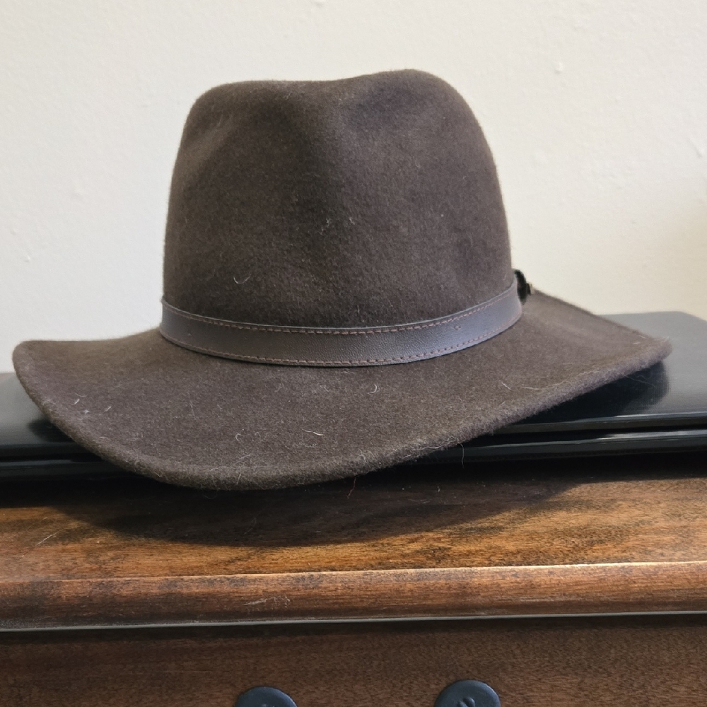 Pendleton Brown Wool Fedora Hat